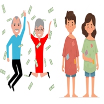 The Poor children of Rich family