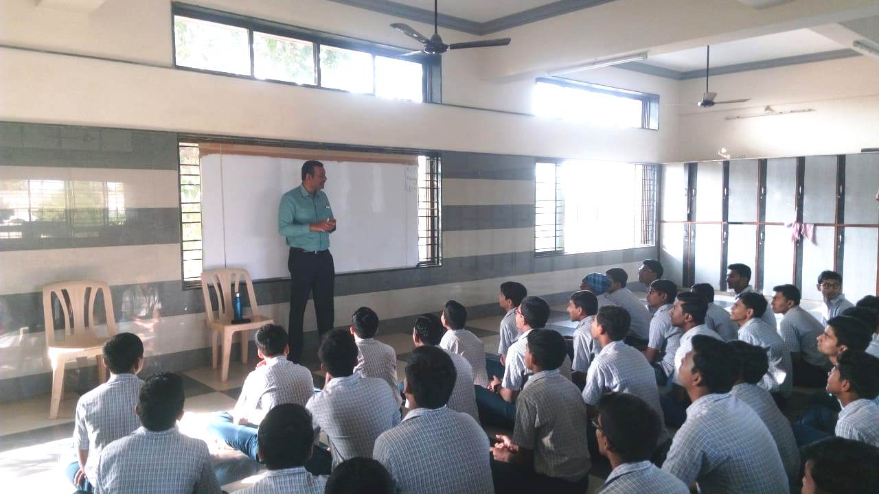 Guest Lecture at, Shree Mahavir Jain Charitra Kalyan Ratnashram, Songadh