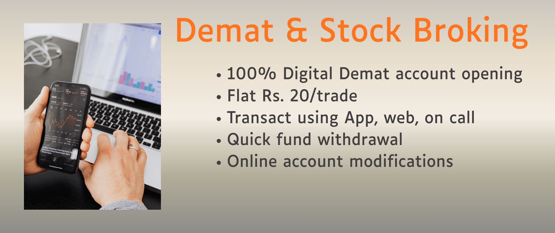 Demat & stock broking